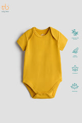 Baby Bamboo Onesie | Mango Marigold | 0–12M