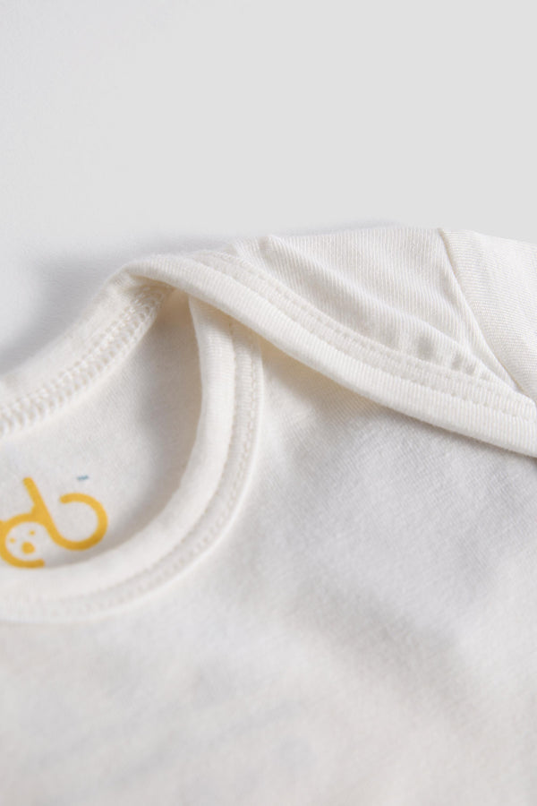 Baby Bamboo Onesie | Coconut Malai | 0–12M