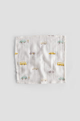 Busy Bee Rides Washcloth