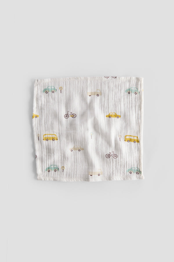 Busy Bee Rides Washcloth