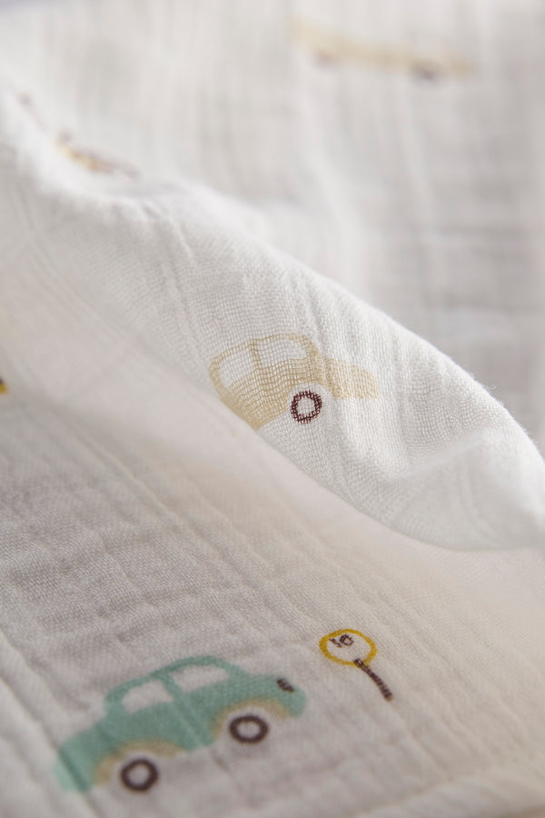 Baby Washcloths Set of 5 | Organic Cotton | Ultra Soft | Bath Essentials