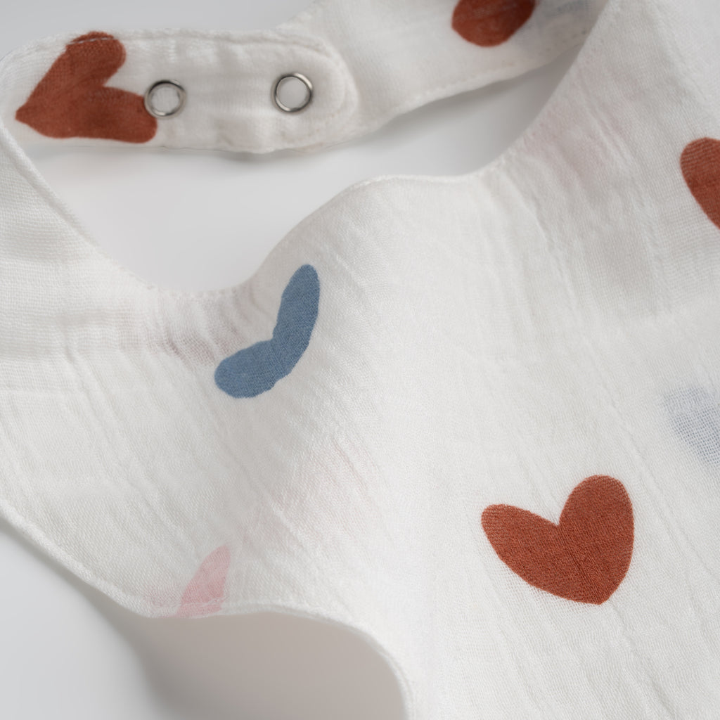 Tiny Heartbeats Bib