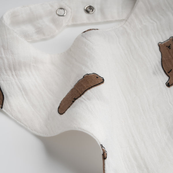 Bear-y Soft Bib