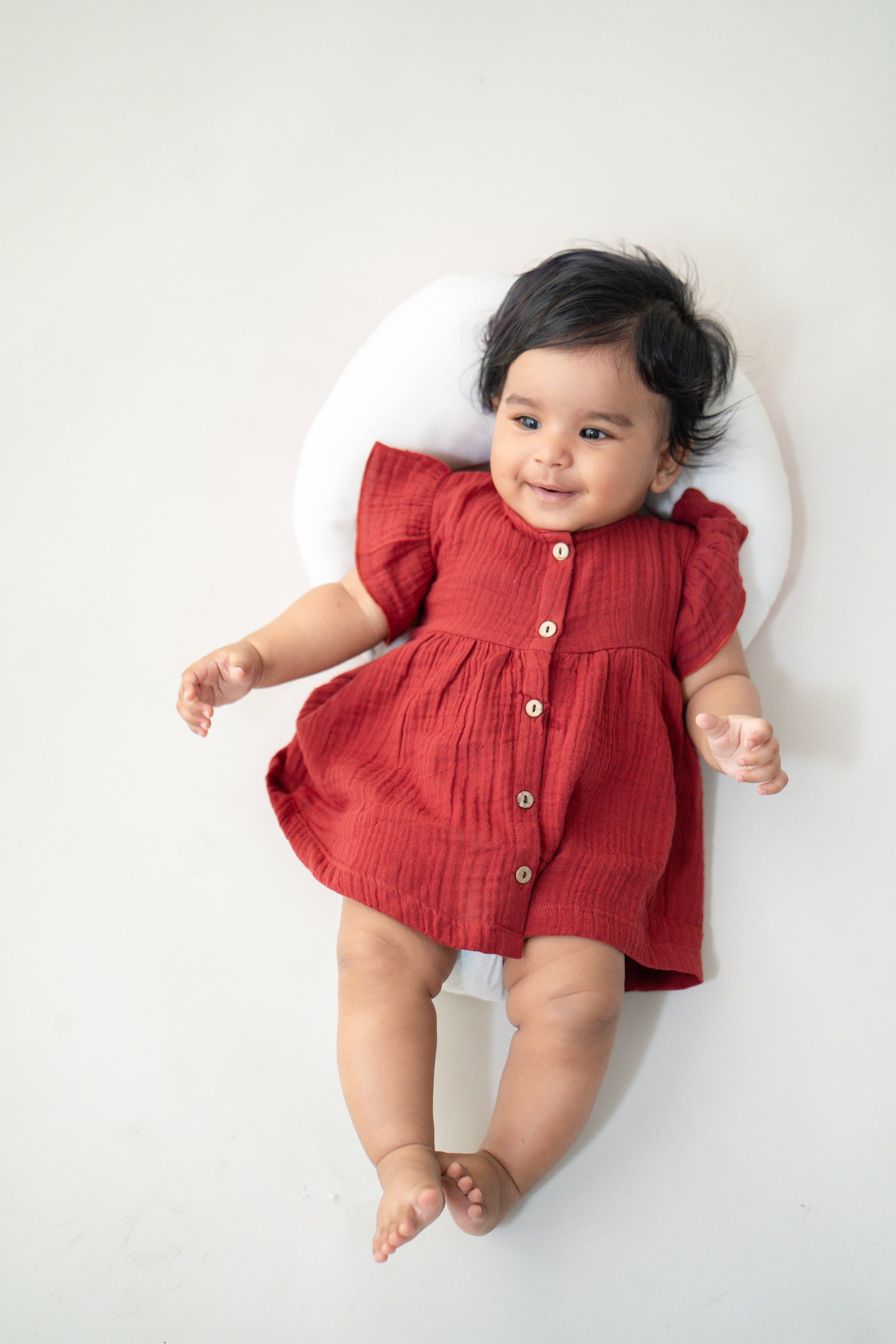 Berry Royale Flutter Frock