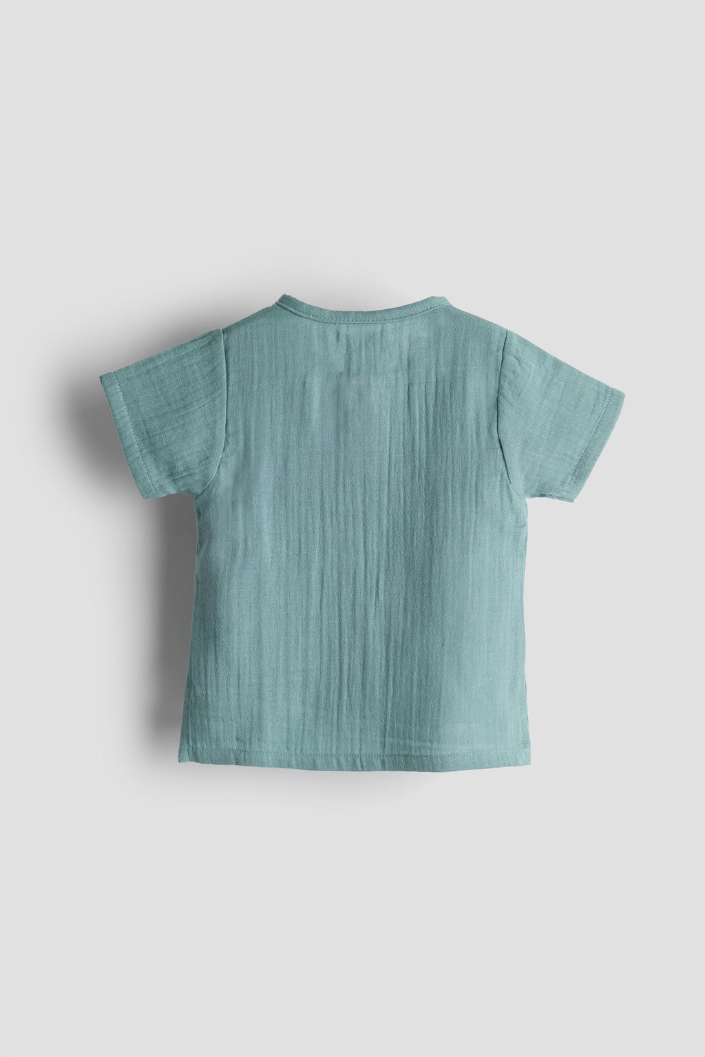 Light blue t-shirt on a white background